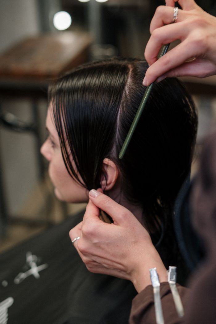 Women's hair at Annan