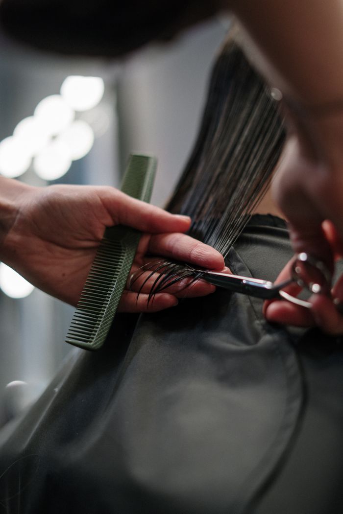 Women's hair at Annan